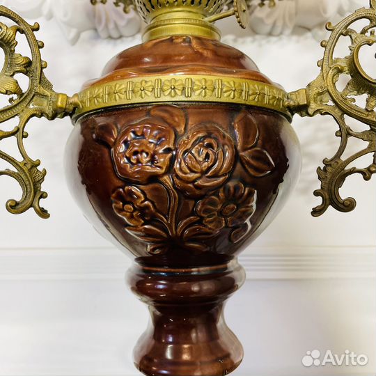 Лампа керосиновая антикварная