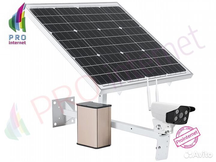 Камера видеонаблюдения 4G автономная