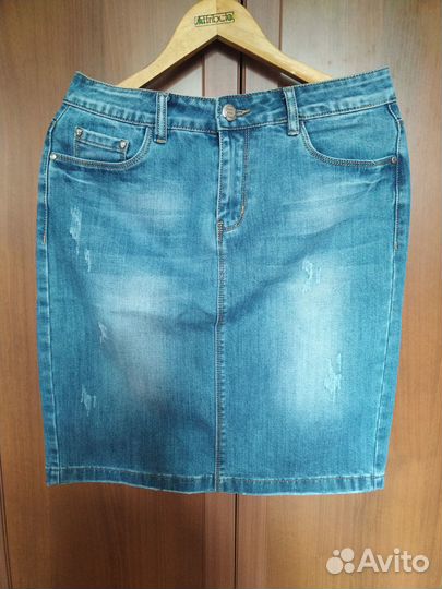 Джинсовая юбка