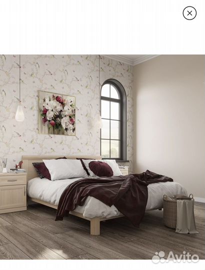 Кровать лазурит 160