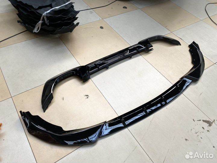 М сплиттер, диффузор 340 стиль BMW G20