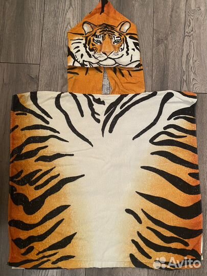 Полотенце пончо детское