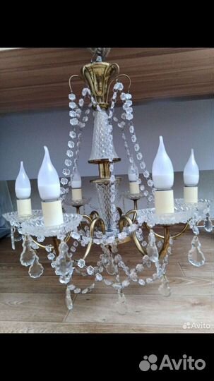 Хрустальная люстра СССР
