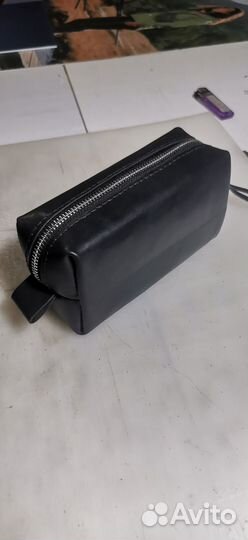 Нессер из натуральной кожи