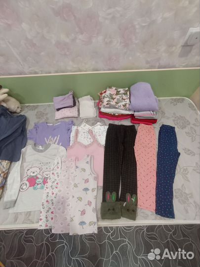 Пакет одежды для девочки 110