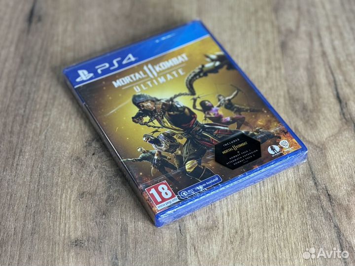 Диск на PS4 Mortal Kombat 11Ultimate