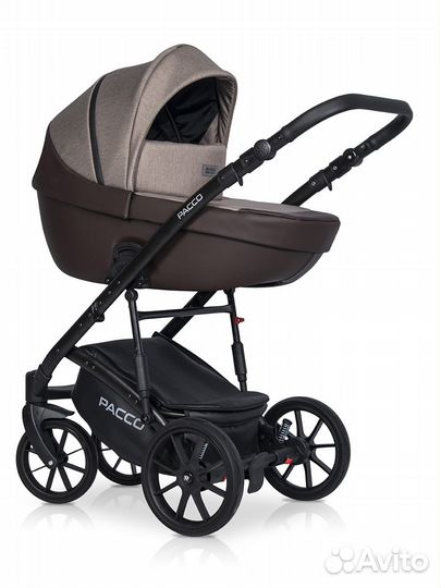 Детская коляска Riko Basic Pacco 2в1 Mokka