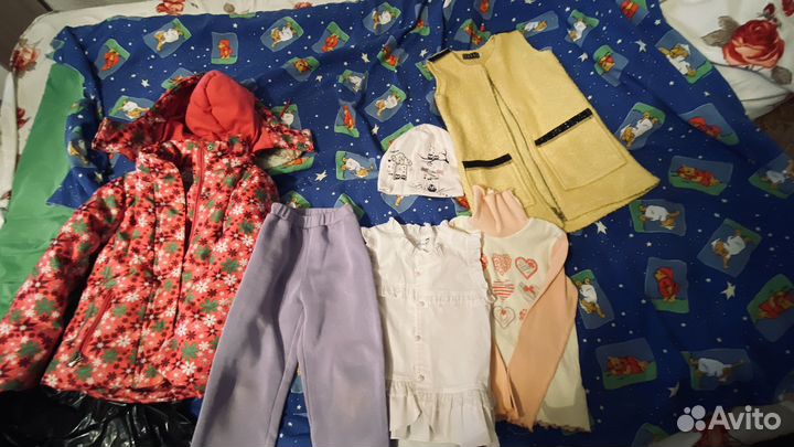 Детские вещи 3-5 лет