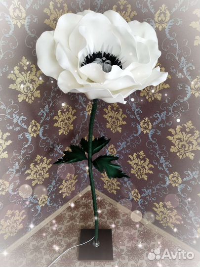 Ростовые цветы светильники