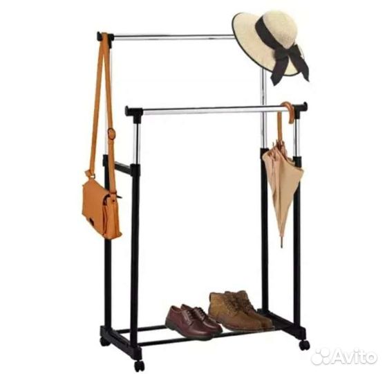 Вешалка напольная новая на колесиках