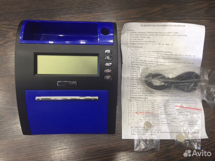 Цифровой настольный органайзер с 4 usb портами