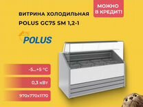 Витрина холодильная Polus GC75 SM 1,2-1