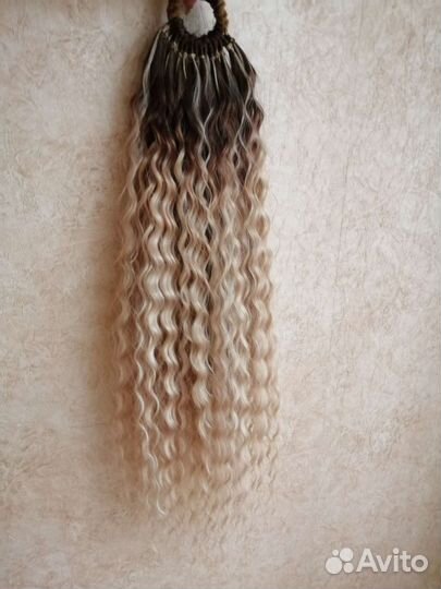 Кудрявый хвост на резинке