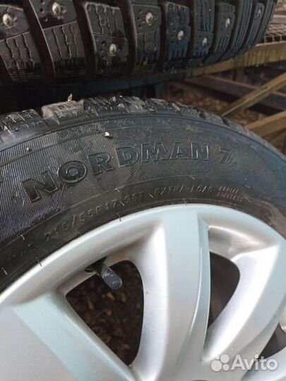 Комплект колёс 215/55/17 Nokian Tyres