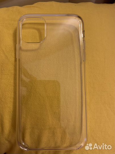 Чехол на iPhone 11 прозрачный