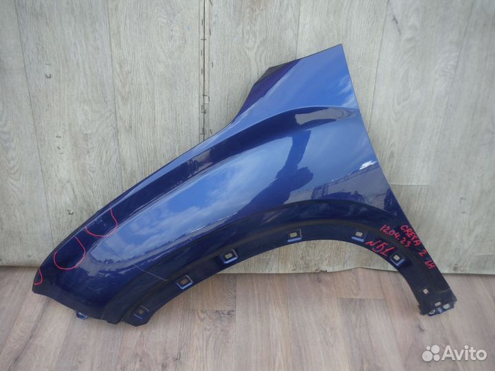Крыло переднее левое №51 Hyundai Creta 2 2022