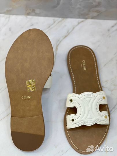 Шлепанцы celine