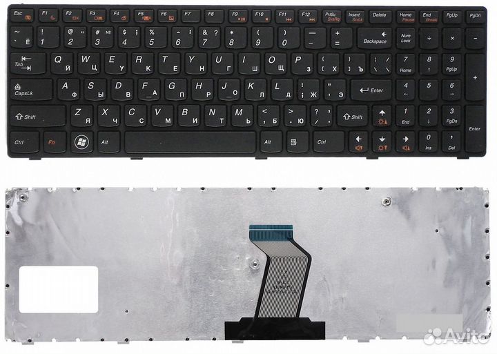 Клавиатура Lenovo G570, новая