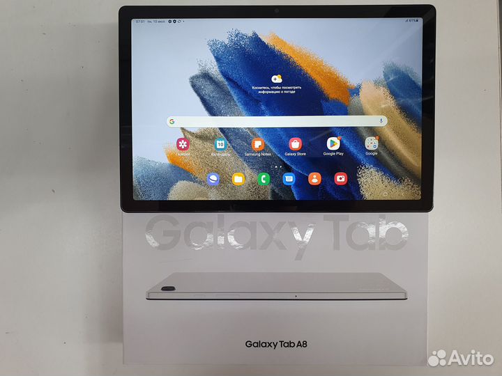 Планшет Samsung Tab A8 RU 3/32гб Новый sim LTE