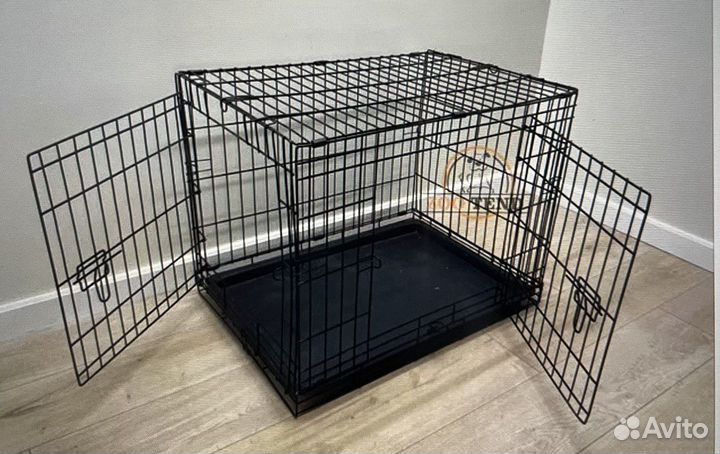 Складная клетка прочная №5 средняя крупная собака