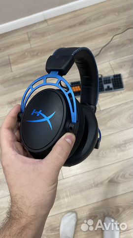 Наушники HyperX Cloud Alpha S HX-hscas-BL черный