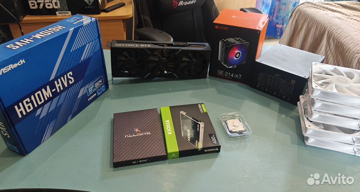 Игровой пк Rtx 3080 i5 12400f монитор 165гц