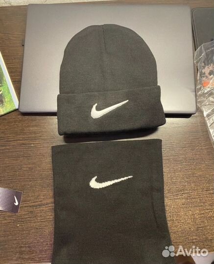 Шапка nike зимняя