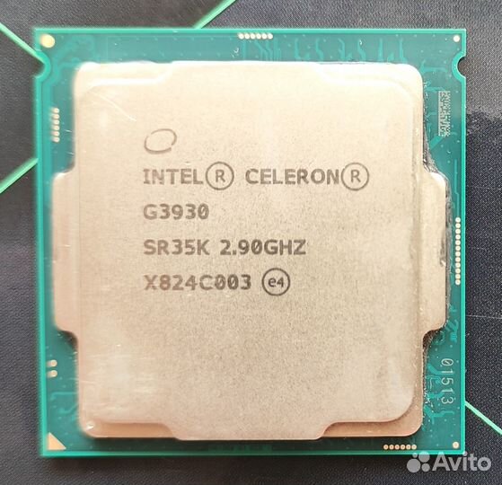 Процессор Intel Celeron G3930, LGA1151
