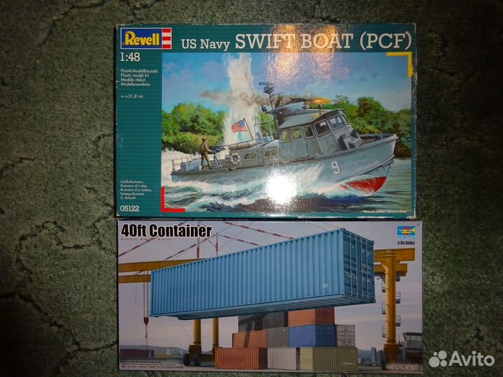 Сборные пластиковые модели 1/24, 1/35, 1/43, 1/48