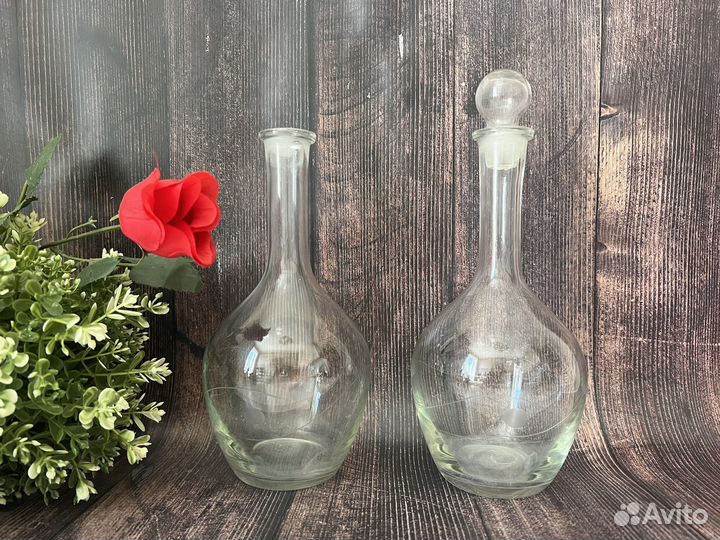 Графин стекло СССР штоф