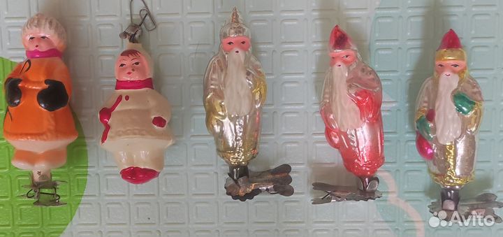 Елочные игрушки СССР