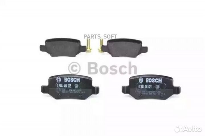 Bosch 0986494023 Колодки торм диск MB A-class (W16