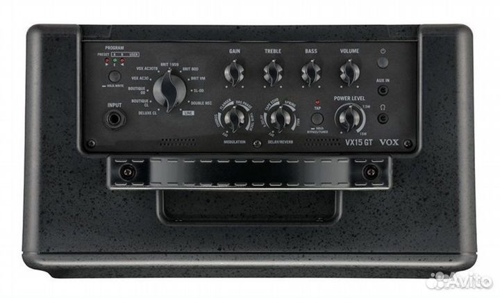 Гитара с усилителем