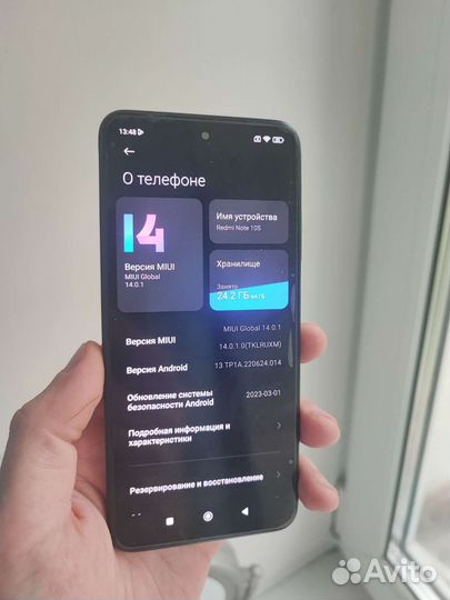 Телефон Xiaomi Redmi note 10s