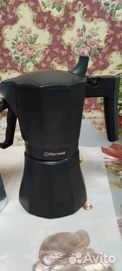 Гейзерная кофеварка rondell
