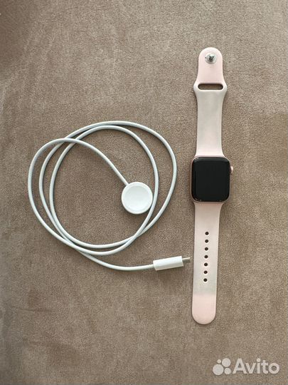 Часы apple watch 6 40 mm розовое золото