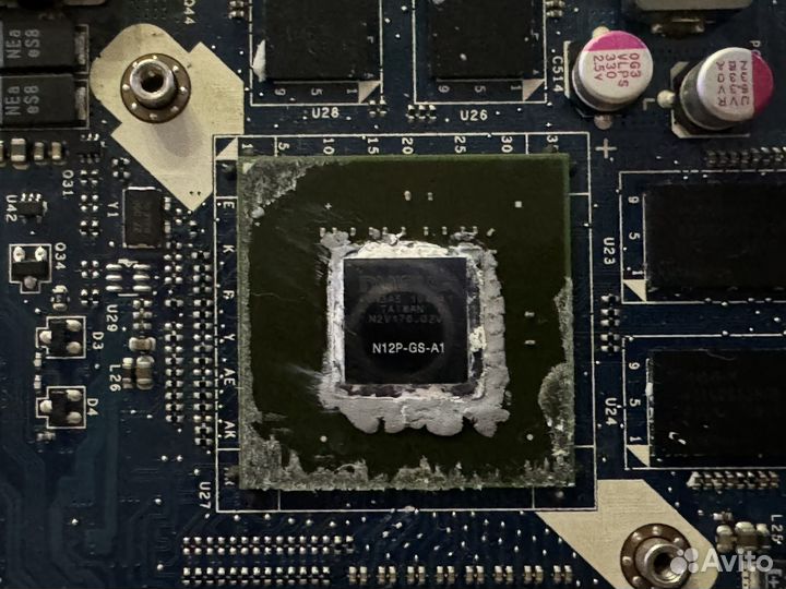 Материнская плата P5WE0 LA-9601P (GT540 2G)