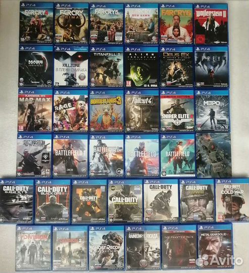Игры PS4/PS5/PS3 Диски PS4/PS5/PS3