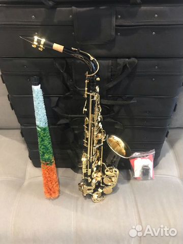 Черный саксофон новый объявление продам