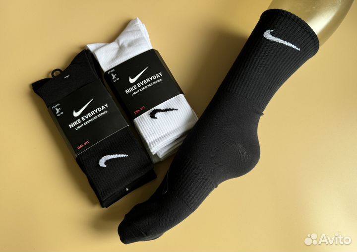 Носки в наборе Найк хлопок