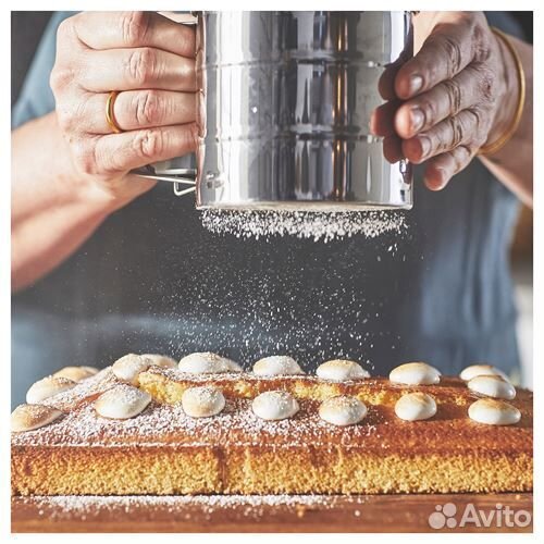 Икеа idealisk сито для муки, нержавеющая сталь