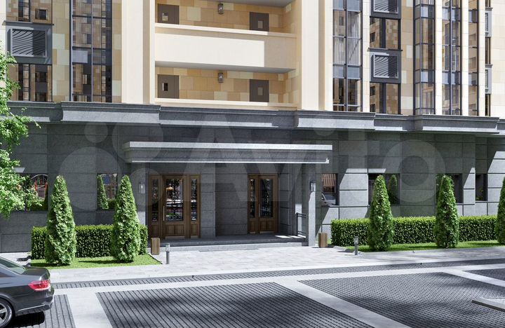 2-к. квартира, 73,2 м², 17/20 эт.