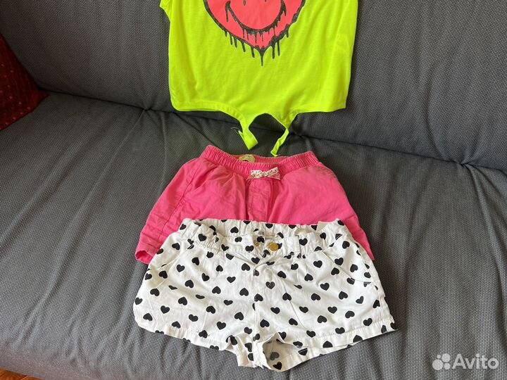 Шорты и вещи на девочку 134-140см