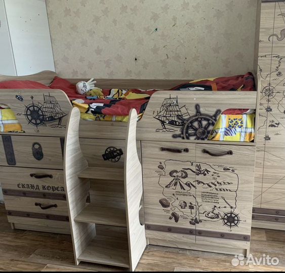 Кровать чердак Корсар