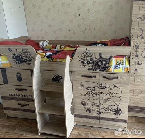 Кровать чердак Корсар