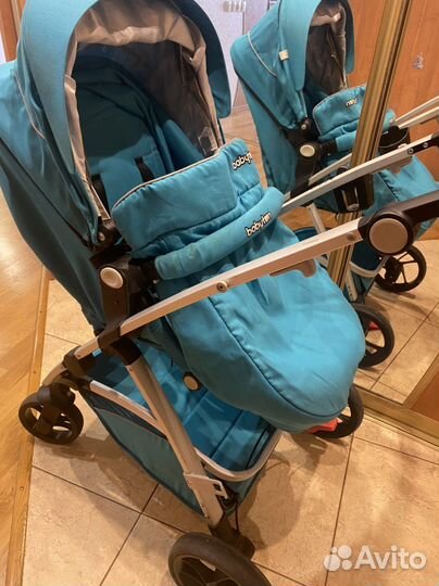 Прогулочная коляска Babyton N40 (бирюзовая)
