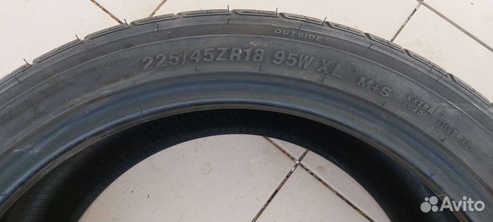 Centara Vanti HP 225/45 R18 и 245/40 R18 95W