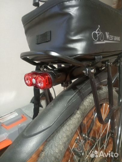 Велобагажник и велосумка на багажник