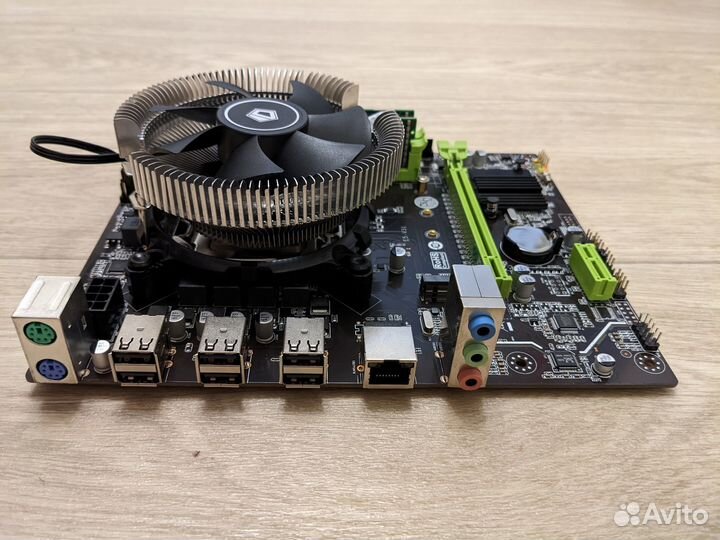 Комплект:новая материнка c M.2+ i7-2600 +16Гб