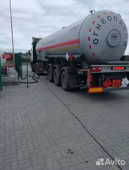 Заправка газгольдера газом